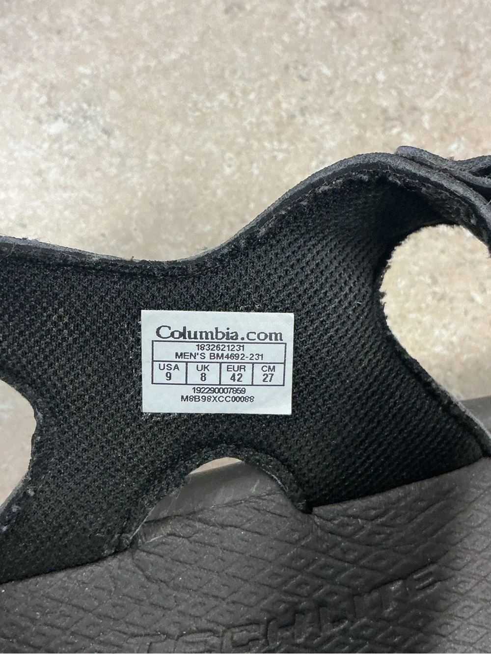 Columbia Men’s SZ 9 Trail storm Hiker Recite Midsole 2 Strap Sandals Outdoors